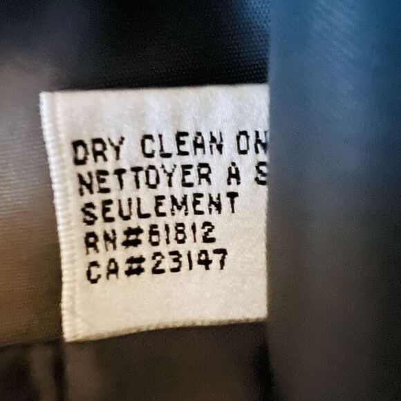 Talbots Petites Gray 100% Wool Button Down Fitted Blazer Size 8 - Picture 8 of 9